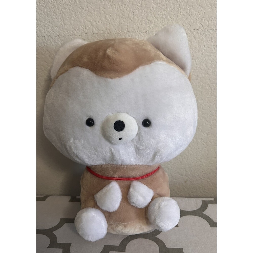 New Authentic Large Japanese Yell Co Shiba Neko Yokocho Monaka Big 11" Plush NWT